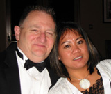 Rose and me, Feb 2008